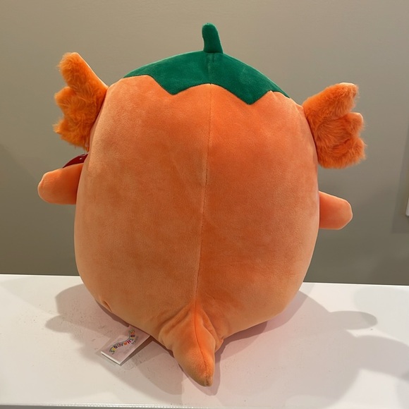 Squishmallows Other Nwt Gabin The Pumpkin Axolotl Halloween